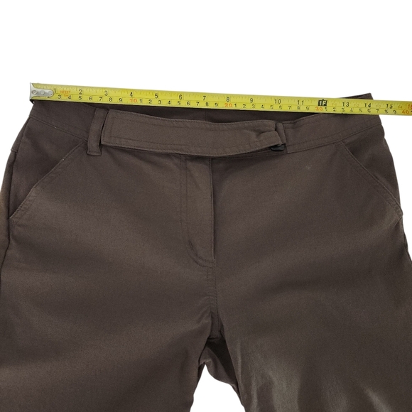 MOUNTAIN EQUIPMENT CO-OP Brown Stretch Hiking Pants size 4 - Picture 11 of 14